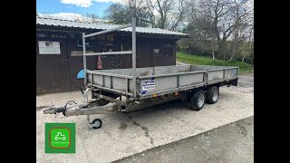 IFOR WILLIAMS LM166 TRAILER SOLD BY wwwcatlowdycarriagescom [upl. by Yffat]