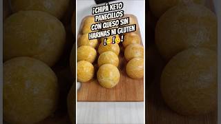 🍞 Panecillos de Queso keto Paso a Paso muy fácil son como el Chipá Argentino pero sin harinas [upl. by Nirrek]