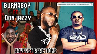 BURNER BOY  QUESTION FT DON JAZZY  OFFICIAL VIDEO  REACTION [upl. by Jewett340]