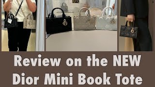 Dior Mini Book Tote Review [upl. by Habas]