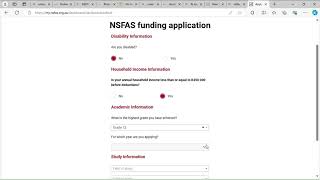 how to apply for NSFAS application 2025 [upl. by Fulviah]