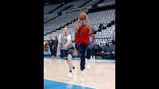 Pelicans Game 2 Practice nba pelicans playoffs nbahighlights [upl. by Nodnorb]