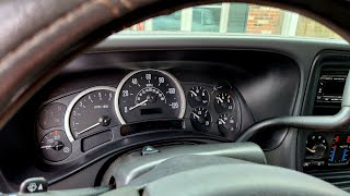 9906 Silverado Escalade gauge cluster swap [upl. by Vicky304]