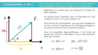 Composantes dun vecteur [upl. by Quincey708]