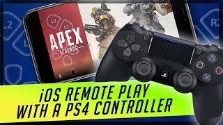 How to Use PS4 Bluetooth Dualshock Controller with iOS Remote Play App for iPhones and iPads [upl. by Perry]