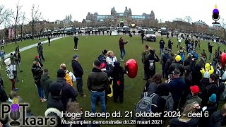 deel 6 Hoger Beroep Museumplein Demonstranten Amsterdam dd 28 maart 2021  21 oktober 2024 [upl. by Selby554]