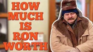 How Much is Ron Swanson Worth [upl. by Januisz]