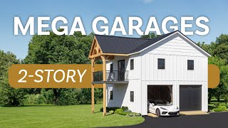 2 Story Mega Garage from Stoltzfus Structures [upl. by Colby]