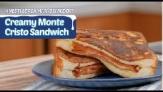 Creamy Monte Cristo Sandwich [upl. by Ashwell824]