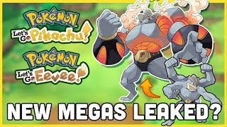 NEW MEGAS in Pokemon Lets Go [upl. by Kurtzman]