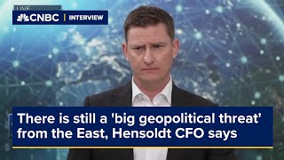 There is still a big geopolitical threat from the East Hensoldt CFO says [upl. by Azpurua]