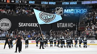 Utah Hockey Clubs HISTORIC NHL Debut  NHL Mic Drop [upl. by Brie]