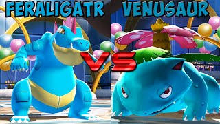 Pokemon battle revolution  Feraligatr vs Venusaur [upl. by Wilser]