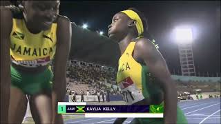 CARIFTA 2022 ALL 400M FINAL RACES  SportsMax TV [upl. by Gerladina777]