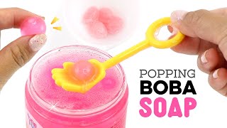 3 Ways to Make Popping Boba Soap oddlysatisfying [upl. by Ainig]