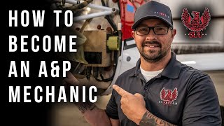 How To Become an Aircraft Mechanic AampP Mechanic [upl. by Nollek]