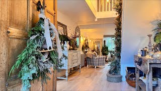 ENTRYWAY Christmas Decorating Ideas  HALLWAY amp PORCH DECOR  Christmas Decorating Ep3 [upl. by Katharine829]