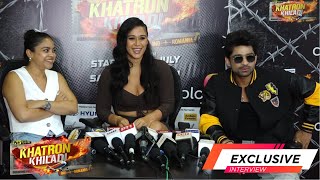 Abhishek Kumar Krishna ShroffSumona Chakravartis Interview For Khatron Ke Khiladi Season 14 [upl. by Itirahc]