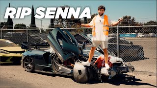 Senna is totaled and I got scammed on a gated Murcielago  new cars update [upl. by Runstadler922]