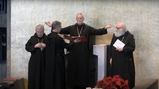 Thanksgiving for the Election of an Abbot at St Johns Abbey [upl. by Neale655]