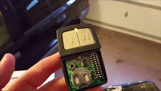 DIY How To Program a CLICKER UNIVERSAL Garage Door Opener [upl. by Akenit]