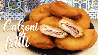 CALZONI FRITTI SICILIANI  RICETTA FACILISSIMA 😍😍😍 [upl. by Droc448]