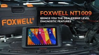 FOXWELL NT1009 Review BiDirectional Scan Tool amp ECU Coding Powerhouse [upl. by Kirbee585]