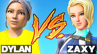 I 1v1d My Fortnite Duo Dylan Vs Zaxy [upl. by Loralyn]