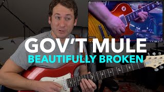 Guitar Teacher REACTS Govt Mule  Beautifully Broken  Warren Haynes LIVE 4K [upl. by Rundgren213]