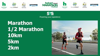 Hobart Airport Marathon 2024 [upl. by Acinomed]