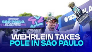 Pascal Wehrleins Pole Lap  São Paulo EPrix [upl. by Devondra]