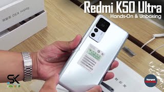 Xiaomi Redmi K50 Ultra  Unboxing amp HandsOn [upl. by Esirtal]