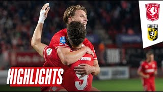 Het BALLETJE op Sem STEIJN   FC Twente  Vitesse 27092023  Highlights [upl. by Leiso169]