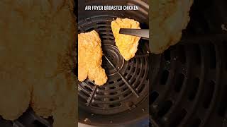 Air fryer broasted chicken  broasted chicken  healthy recipe [upl. by Rodie]