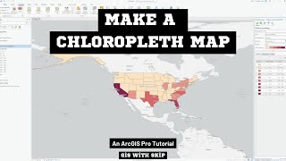 Make a Choropleth Map in ArcGIS Pro [upl. by Calvinna]