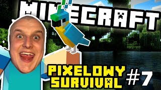 Budujemy DOM NA DRZEWIE  MEGA FAIL w MINECRAFT 7 PIXELOWY SURVIVAL [upl. by Llerdnam]