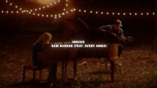 Sam Barber  Indigo feat Avery Anna Lyric Video [upl. by Misa]