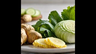 CURE BLOATED STOMACH FAST With Cucumber Ginger and Cabbage [upl. by Crowell]