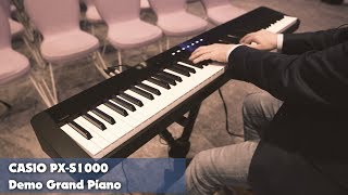 Casio Privia PXS1000  Demo Grand Piano by Max Tempia [upl. by Gena]