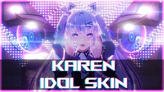 Punishing Gray Raven Karenina Idol Skin Showcase  Gacha [upl. by Bena975]