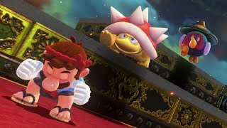 Super Mario Odyssey  All Bowser Kingdom Power Moons [upl. by Forrester425]