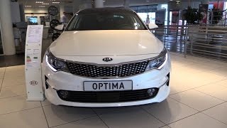 KIA Optima 2016 In Depth Review Interior Exterior [upl. by Halonna166]