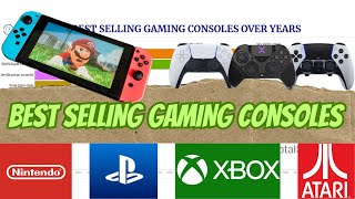 Top 10 BestSelling Game Consoles Each Year 19762017  Console Sales Ranking  Through Bar Graph [upl. by Eleonora572]