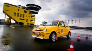 Fiat Cinquecento 500 SPORTING 170 Martini Cup Europe Trofeo Mitfahrt Sachsenring Circuit [upl. by Drawde]