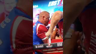 Jerry cadorette can stoped levan levansaginashvili devonlarratt armwrestling shorts [upl. by Ahsinid]