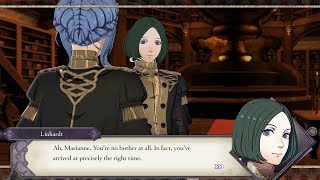 Marianne amp Linhardt Support Conversations  Fire Emblem Three Houses Switch [upl. by Keldah470]