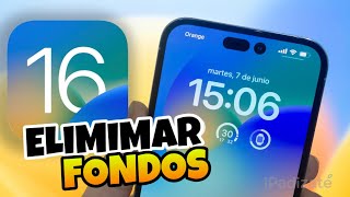 👉 Como ELIMINAR FONDOS de PANTALLA en IPHONE IOS 16 🔥 [upl. by Nealey]