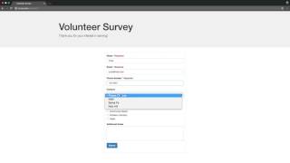 Demo of a Laravel based Survey Tool with AD LDAP Auth [upl. by Gnaht]