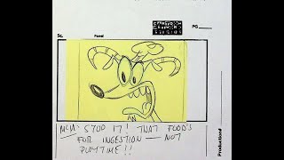 Camp Lazlo  Meatman Storyboard [upl. by Ahsinev]