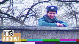 Putins Post  Raw Footage of Stasi Headquarters in Dresden East Germany 1989 [upl. by Cadell389]